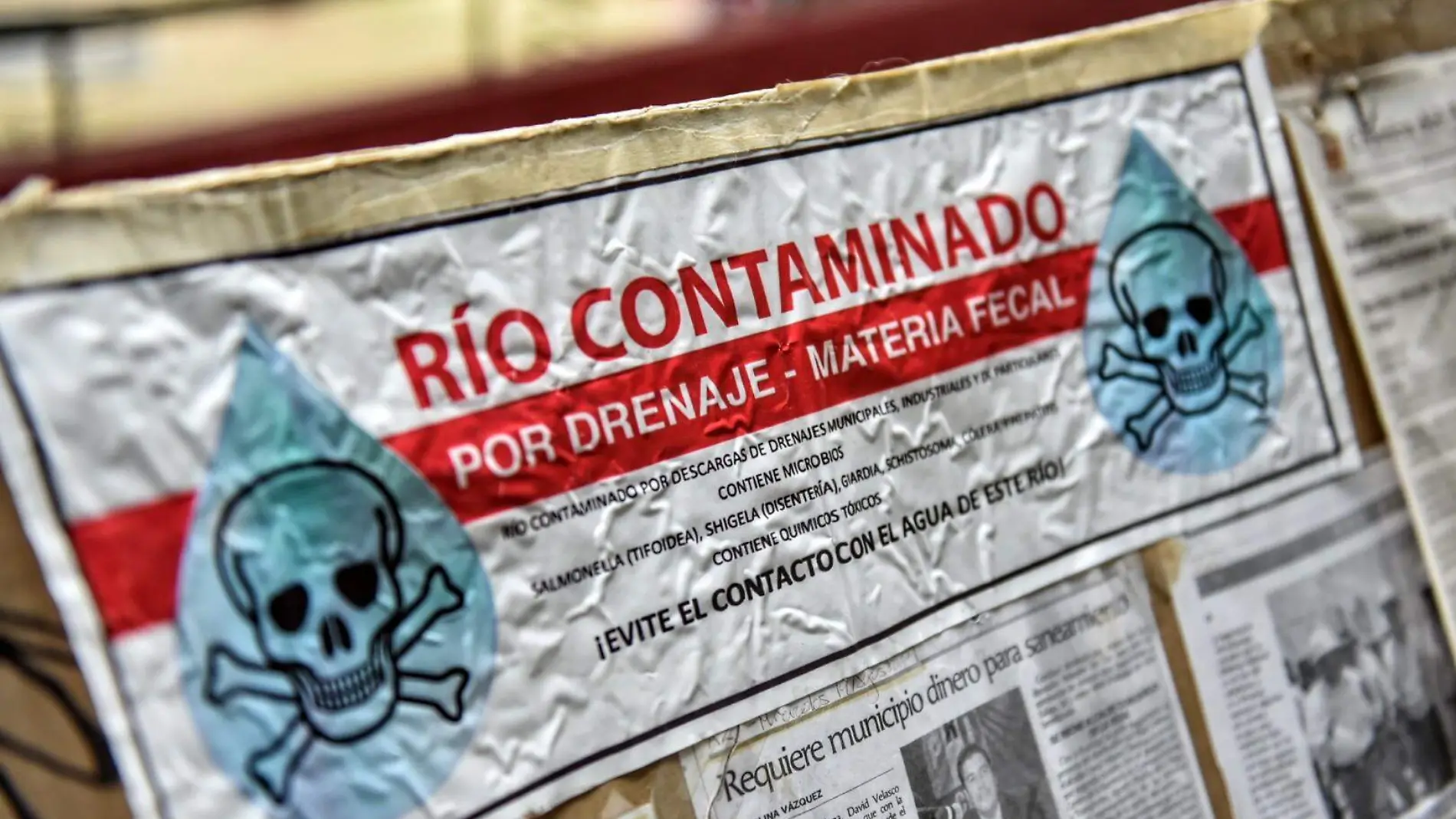 Río contaminado | Río Carneros